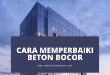 Cara Memperbaiki Beton Bocor Cara Memperbaiki Beton Bocor